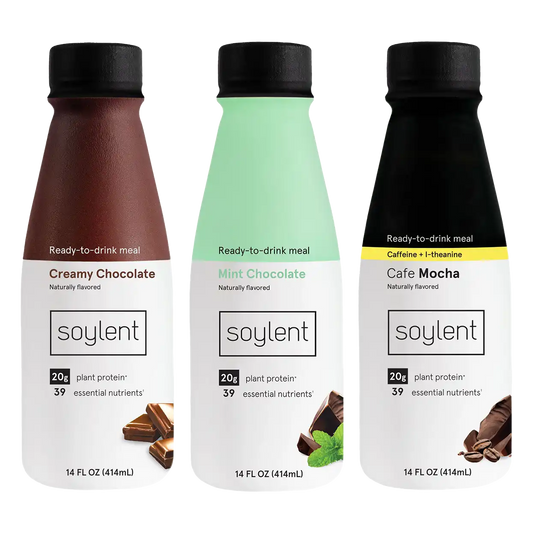 Soylent complete meal chocolate lover's 36 bottle bundle