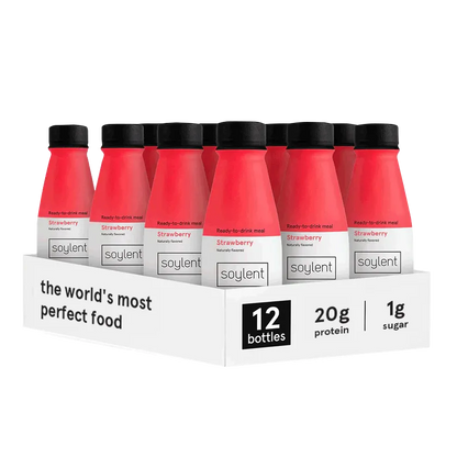 Soylent complete meal - strawberry