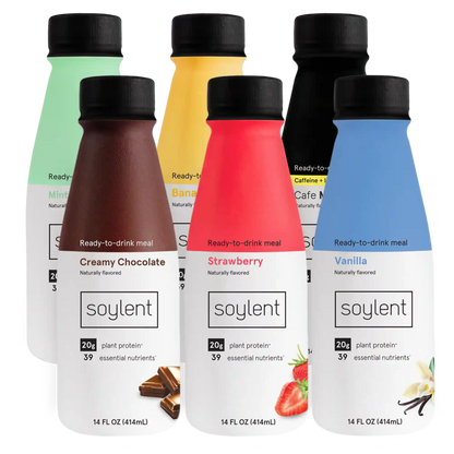 Soylent complete meal sampler variety pack
