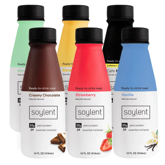 Soylent complete meal sampler variety pack
