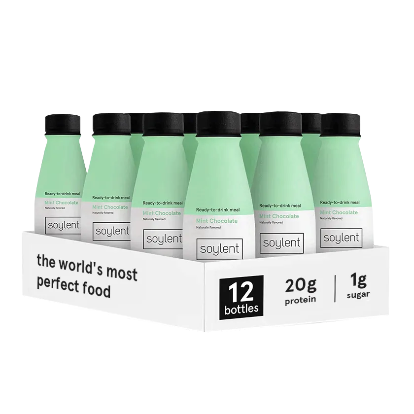 Soylent complete meal - mint chocolate