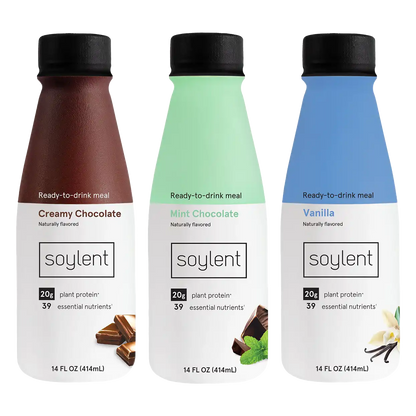Soylent complete meal starter pack 36 bottle bundle