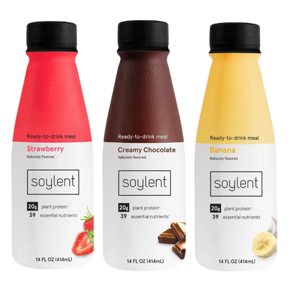Soylent complete meal banana split 36 bottle bundle