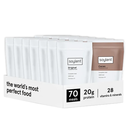 Soylent complete meal powder starter pack