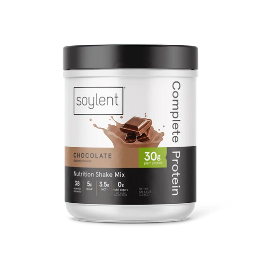Soylent complete protein powder - chocolate -  prepaid 3 month