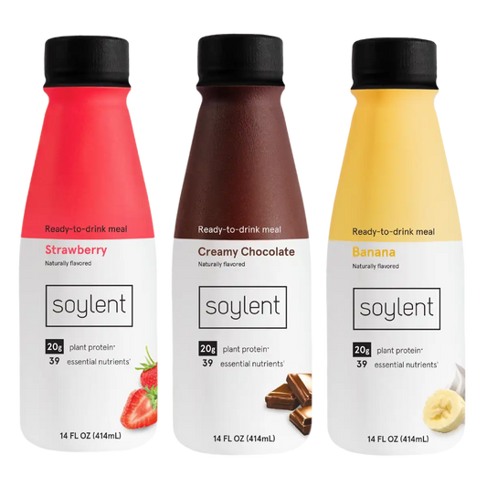 Soylent complete meal banana split variety pack